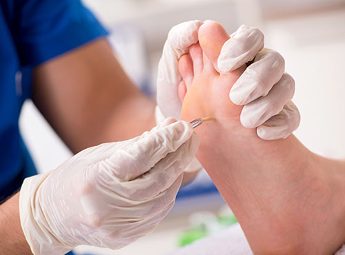 medisch pedicure reumatische diabetische voet